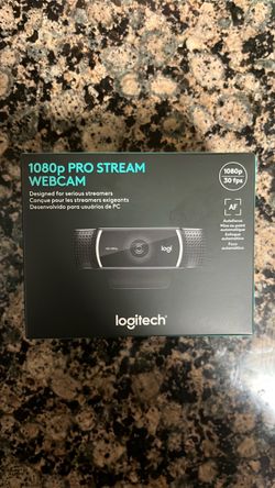 Logitech 1080p Pro Stream Webcam