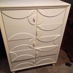White Dresser 50" X 36"