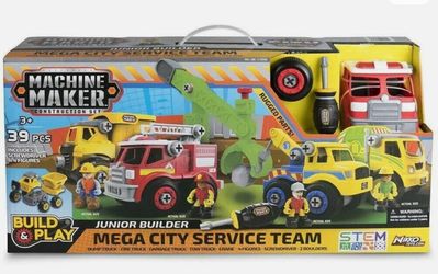 Machine Maker Construction Set Toy