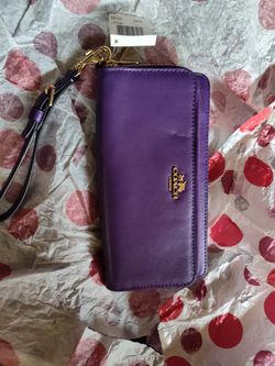 COACH PURSE purple $35