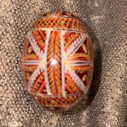 Easter Decoration Hand Painted Egg Gift 🎁 Made in USSR 