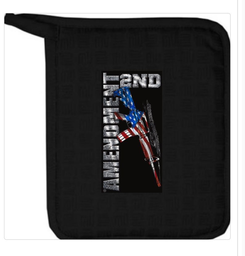 2nd Amendment Decretive Pot Holders