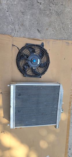 92-95 Civic aluminum radiator with fan