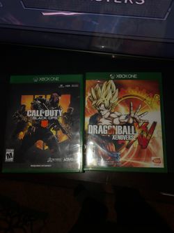 Xbox one game games call of duty black ops 4 dragonball