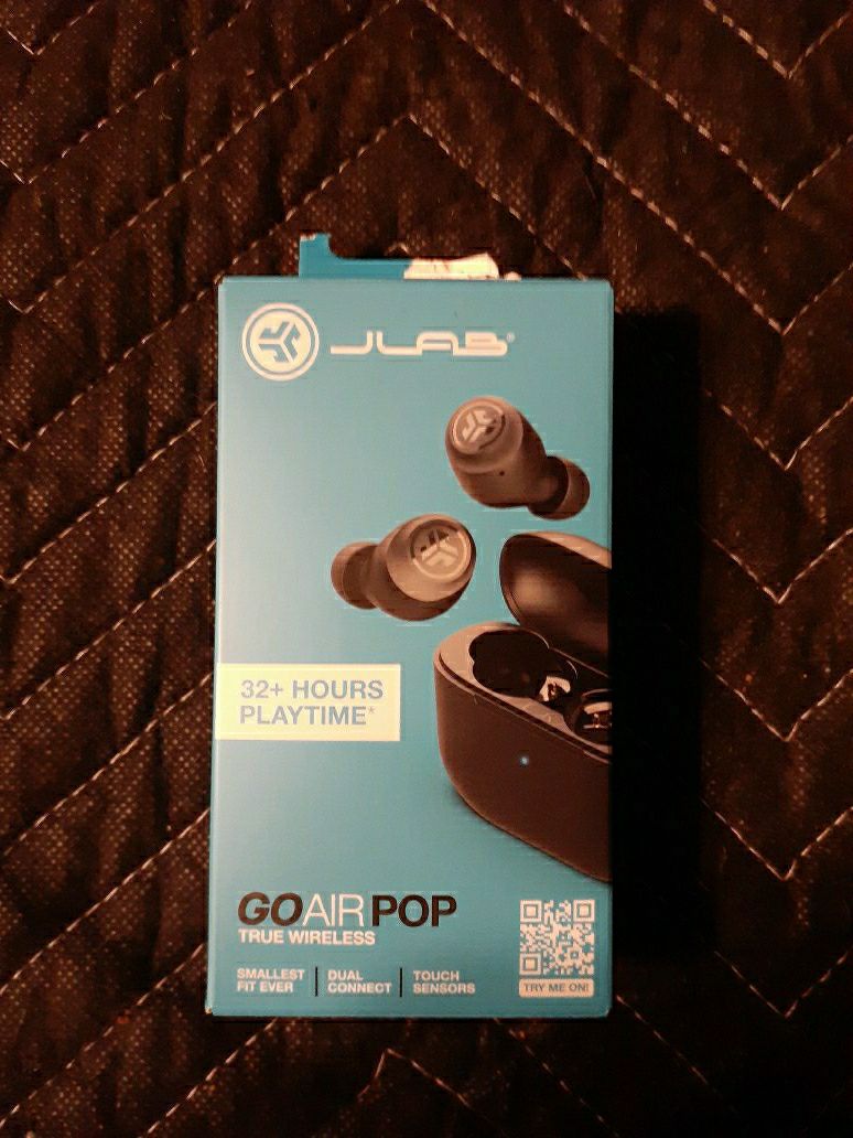JLab Go Air Pop True Wireless Headphones 