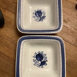 Danish Porcelain Vegetable Bowl