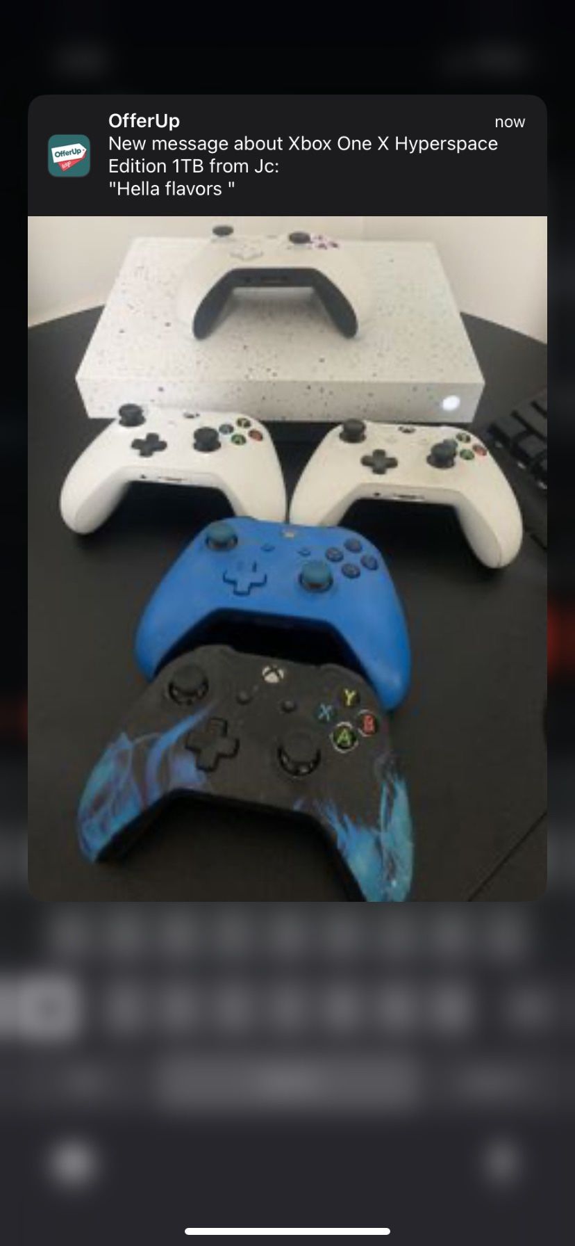 Xbox One X Hyperspace Edition