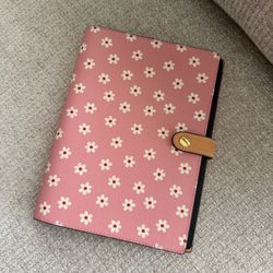 Coach Notebook Flower pink