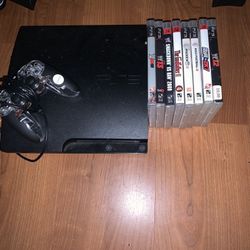 PS3 With 9 Games