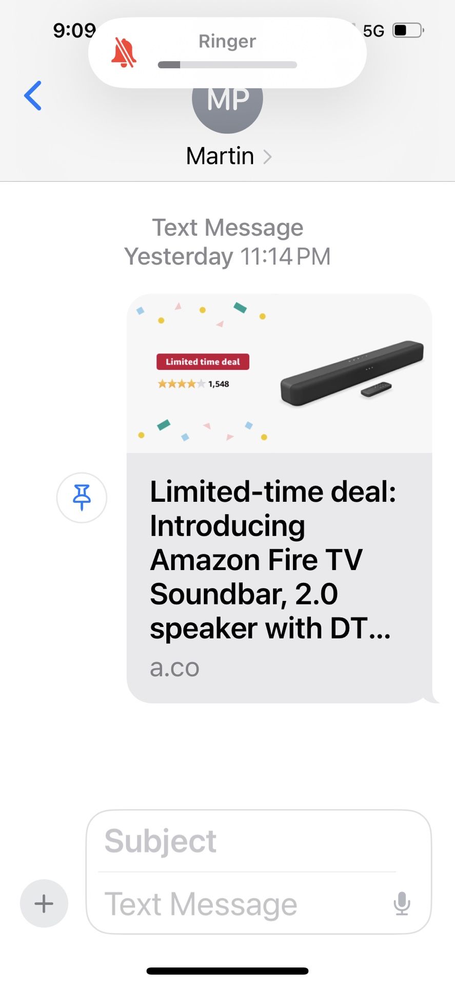 Fire Sound Bar From Amazon 