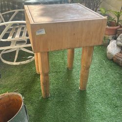 Butcher Block Table