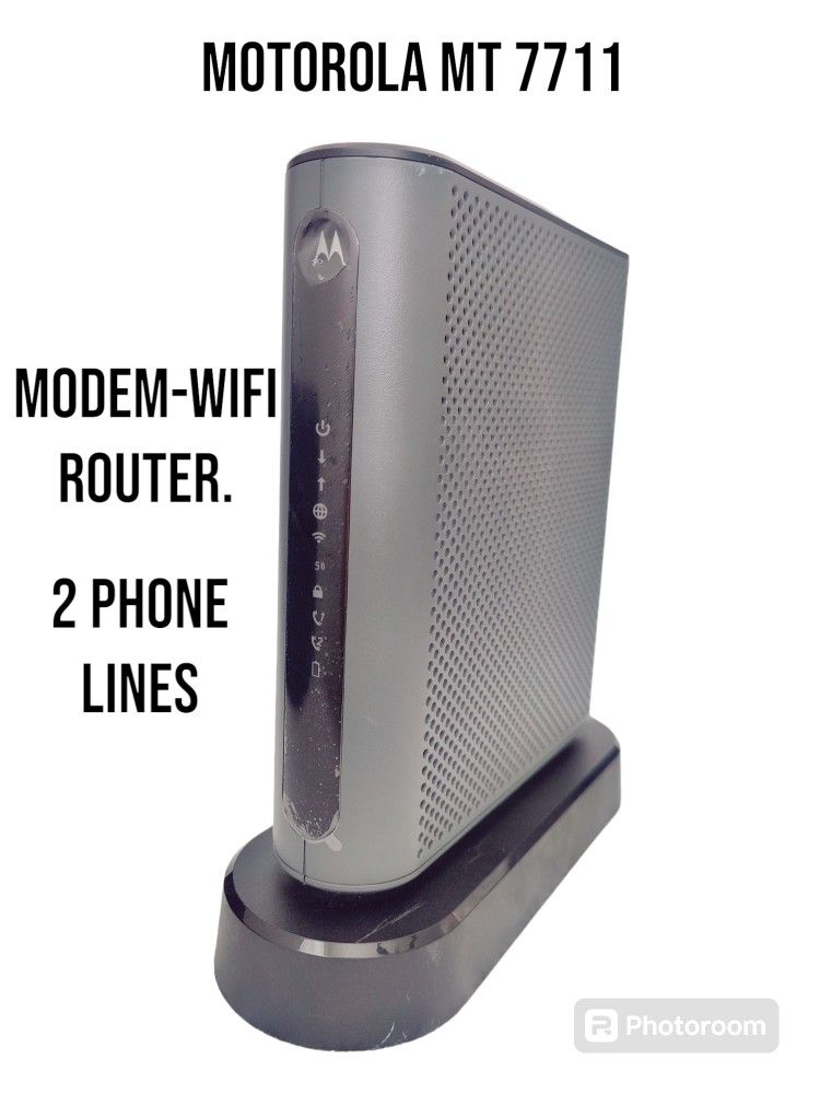 Motorola MT7711 - Modem / WiFi Router For Comcast