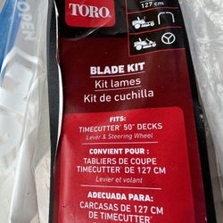 Toro 50 Inch blade kit for zero turn mower-new