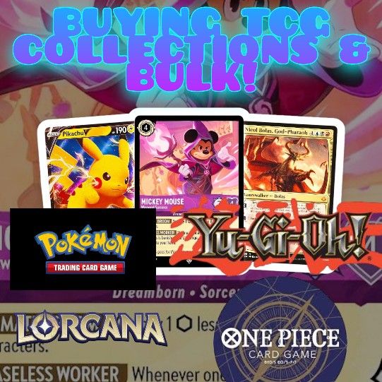 TCG Products Bulk / Singles / Collections