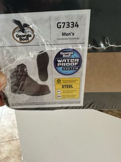 Men’s work boots size 12