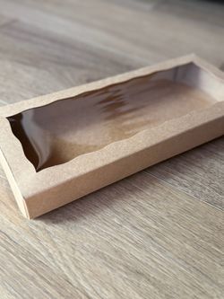 Kraft Paper Box with Clear Window