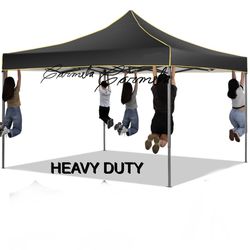 10x10 Pop up Canopy Tent, HEAVY DUTY Outdoor Tent, Instant Tents for Party, Camping, Commercial, Waterproof Gazebo 