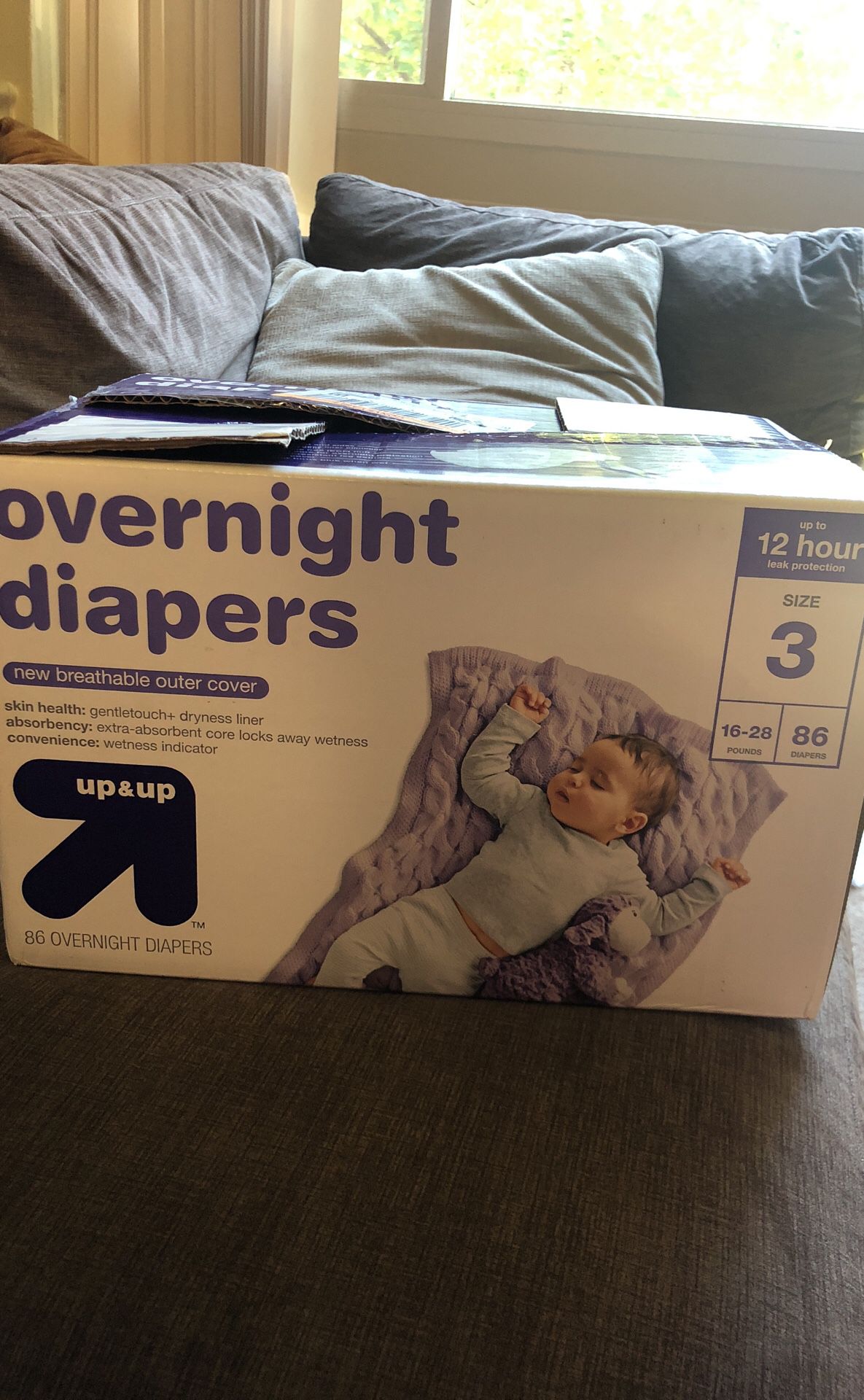 Over night diaper size 3