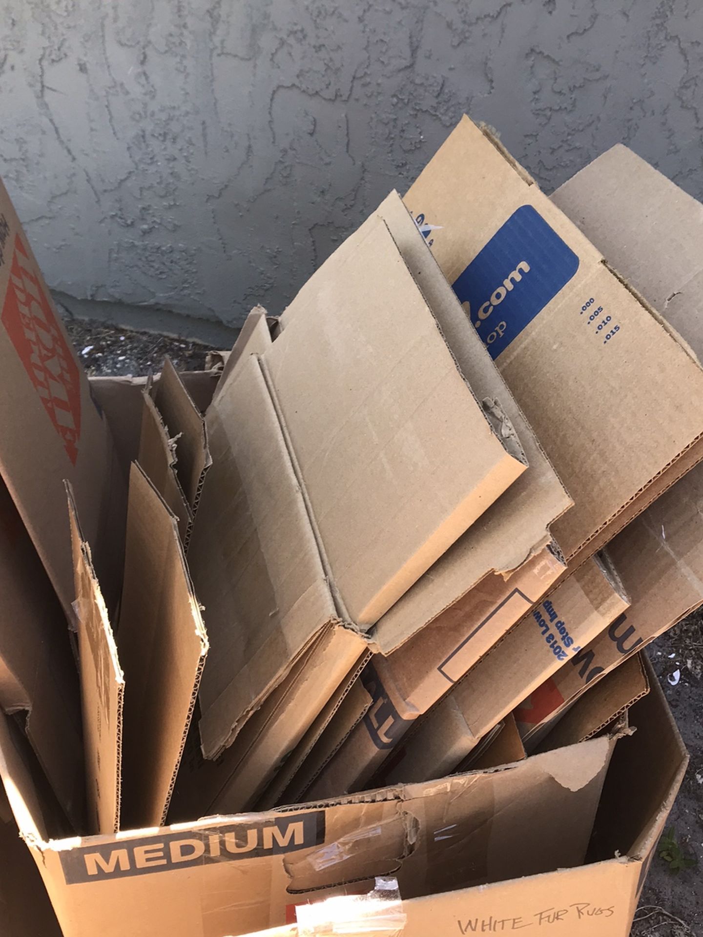 Moving Boxes & Bubble Wrap - 75 Boxes (Used) $50.00