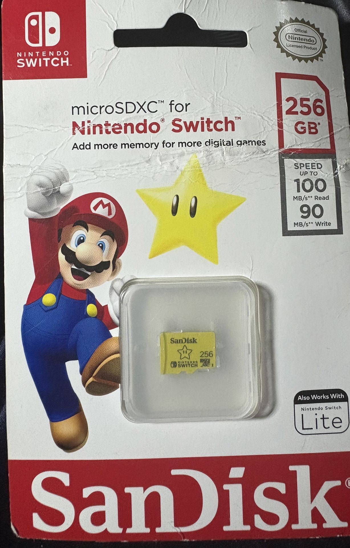 MicroSDXC For Nintendo Switch (256GB)