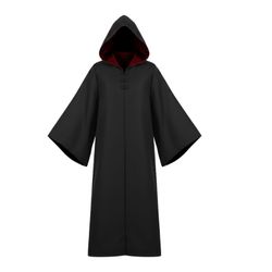 Witch Harry Potter Hooded Cloak Adult XL / Capa Negra Adulto X Grande 
