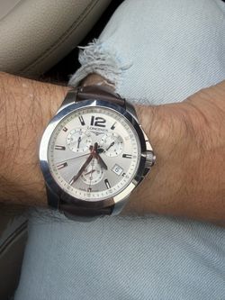Longines - L3.660.4.76.5 Conquest Chronograph Quartz