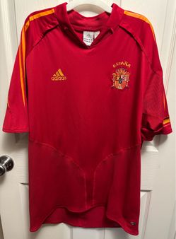 New • Adidas Spain Red Jersey • Size Large