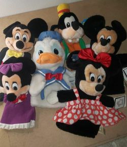 Disney Puppets Lot
