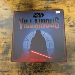 Sealed Star Wars Villainous Power Of The Dark side board game