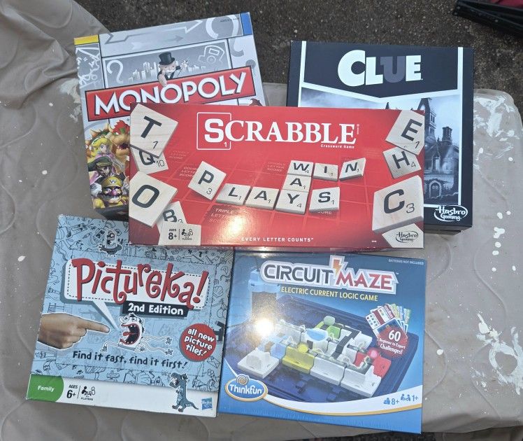 Board Games/All For $20