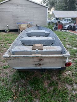 14 foot v bottom boat