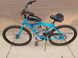 80cc motorized huffy cruiser
