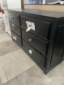 New Long Black Dresser! 