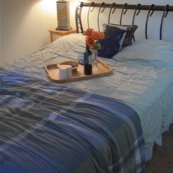 Bed frame and matress