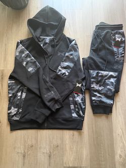 Tapout Camo Tracksuit Set with Tags