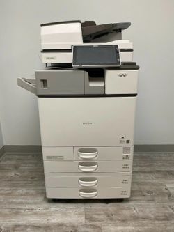 Ricoh MP C4504 Color Laser Printer Scanner, Network, Meter 71K on