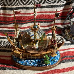 Peter Pan Musical And Animated Snow Globe