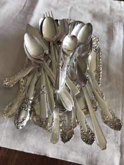 Silverware.. silver plated flatware