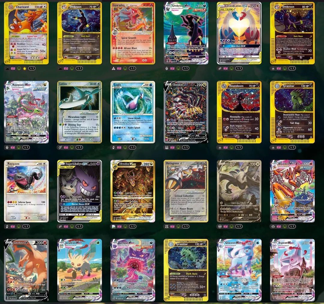 Buying Pokemon Singles