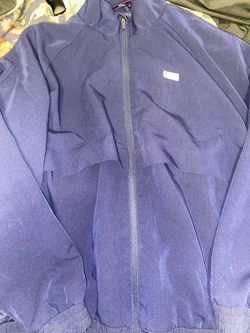 Navy Blue Figs Scrub Jacket