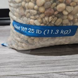 New Top Fin Aquarium Gravel - River Rock 25lbs