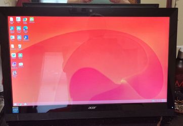 Acer Aspire touchscreen all in one