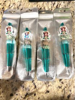 Green pens
