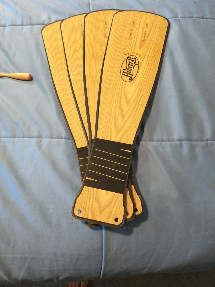 Hunter Baseball Ceiling Fan (Rare) And for Sale in Tucson, AZ OfferUp