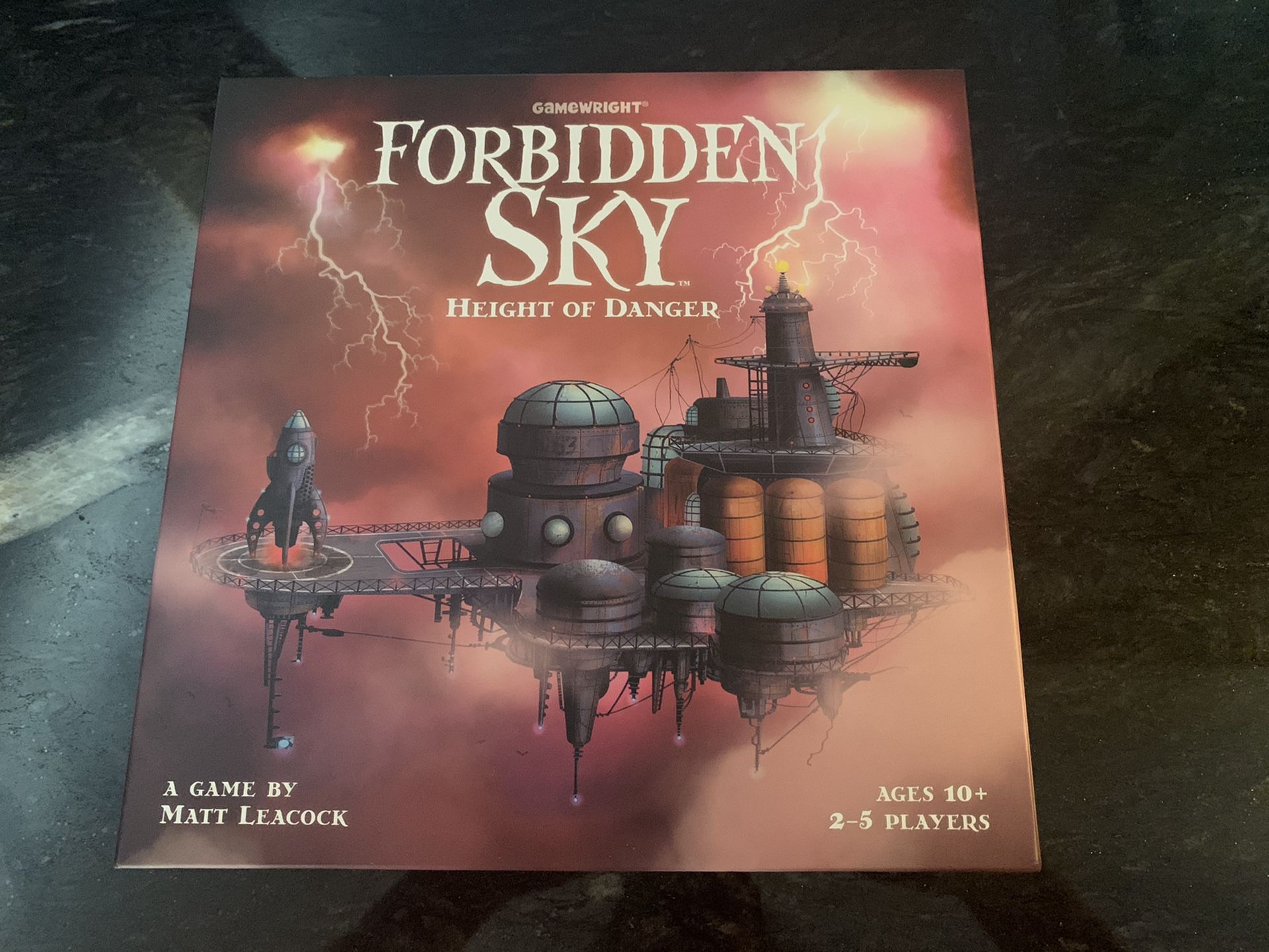 Forbidden Sky board game, excellent condition.