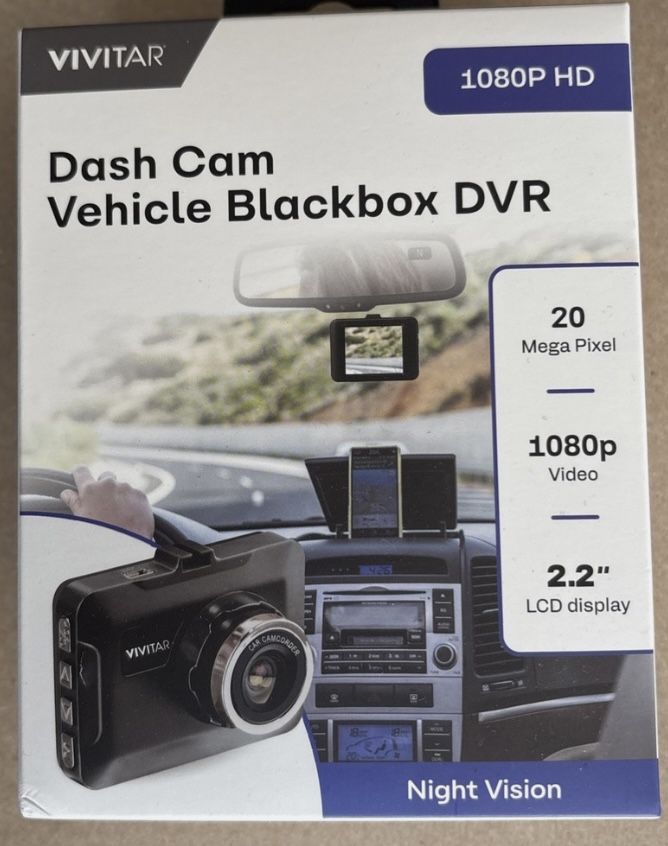 VIVITAR Dash Cam Vehicle Blackbox DVR