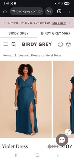 Dark teal dress
