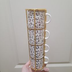 Set Of 4 Espresso Mugs, Mini Mugs, Mini Cups