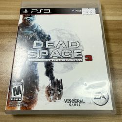 Dead Space 3 PS3 
