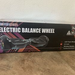 Hoverstar HS 2.0v Electric Balance Wheel 6.5” Wireless Speaker, LED Wheels NEW